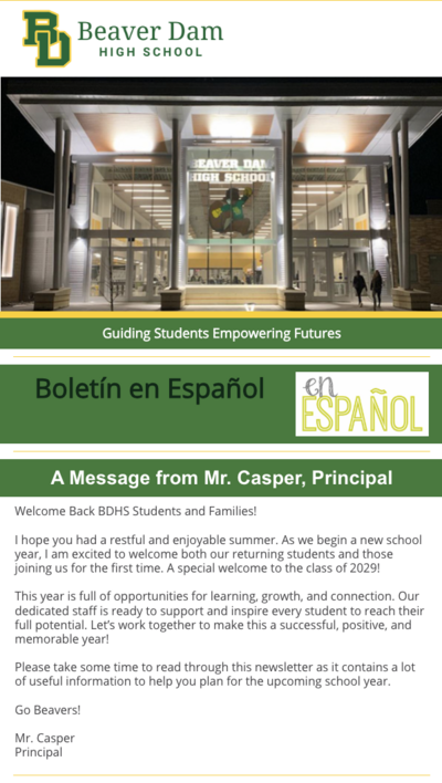 HS Newsletter